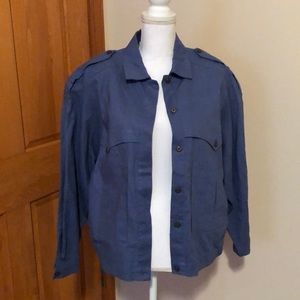 - Women’s vintage Rafaela linen jacket sz 12